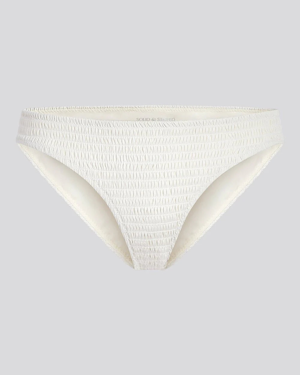 Rachel Smocked Bikini Bottom Brule