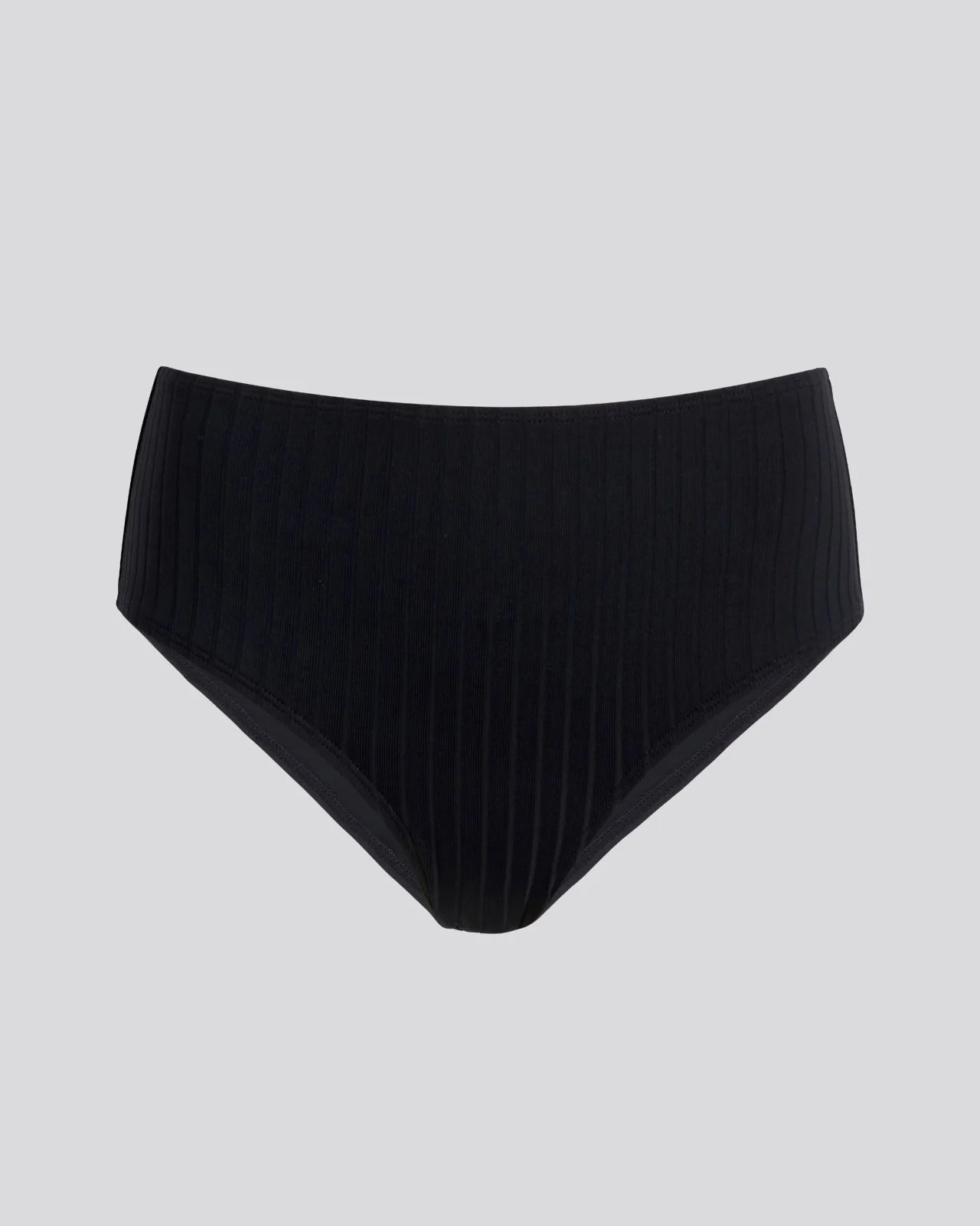 Lilo Ribbed Bikini Bottom Noir