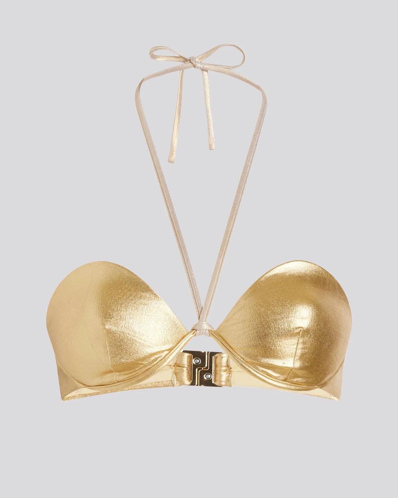 Pia Bikini Top Gold