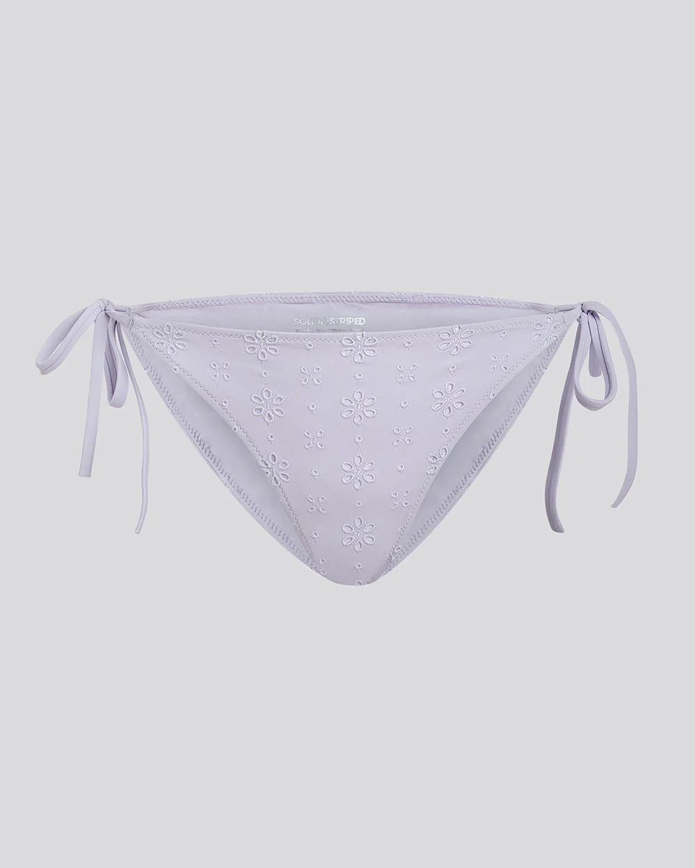 Iris Eyelet Bikini Bottom Lilac Pastel