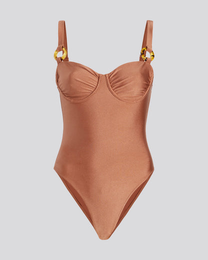 Adrienne One Piece Cocoa
