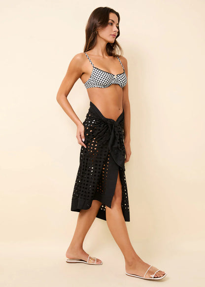 Pareo Classic Eyelet Noir