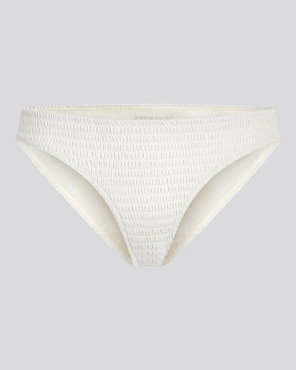 Rachel Smocked Bikini Bottom Brule
