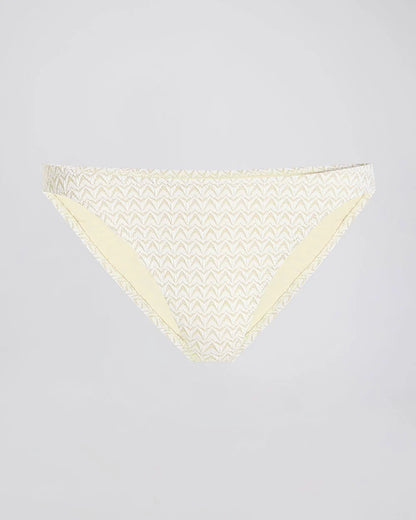 Odessa Bikini Bottom Jacquard Ecru