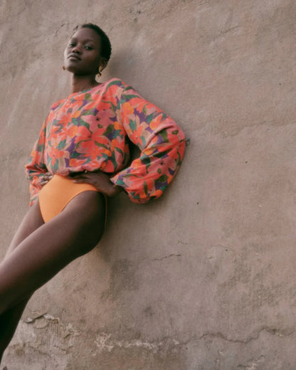 Ashling Top Flora Print