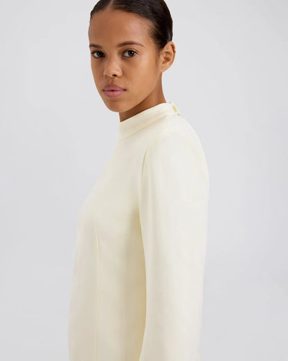 Ronit Long Sleeve Top Ecru